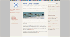 Desktop Screenshot of hovecivic.org.uk
